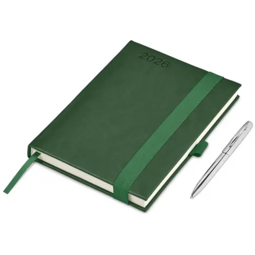 Altitude Advantage A5 2026 Diary & Cypher Pen Set Green